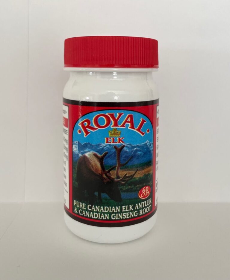 Elk Velvet Antler and Canadian Ginseng Capsules at Royal Elk Products