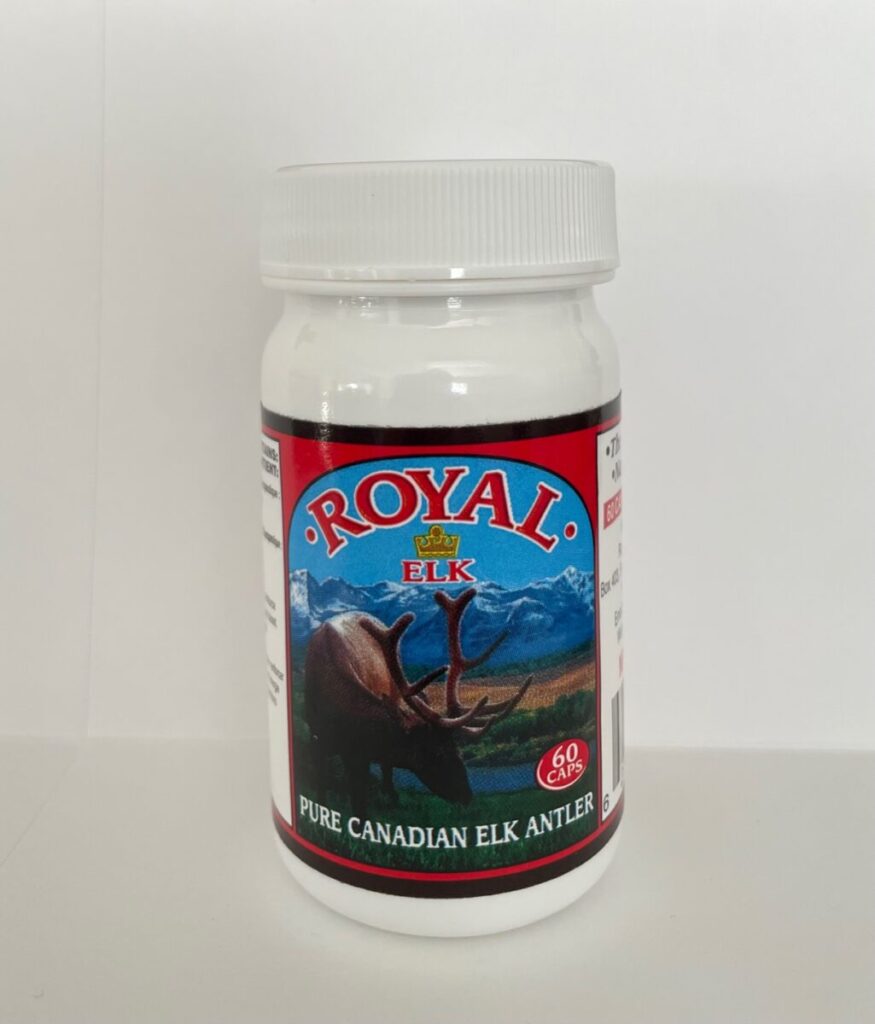 Pure Elk Velvet Antler Capsules for Sale at Royal Elk Products